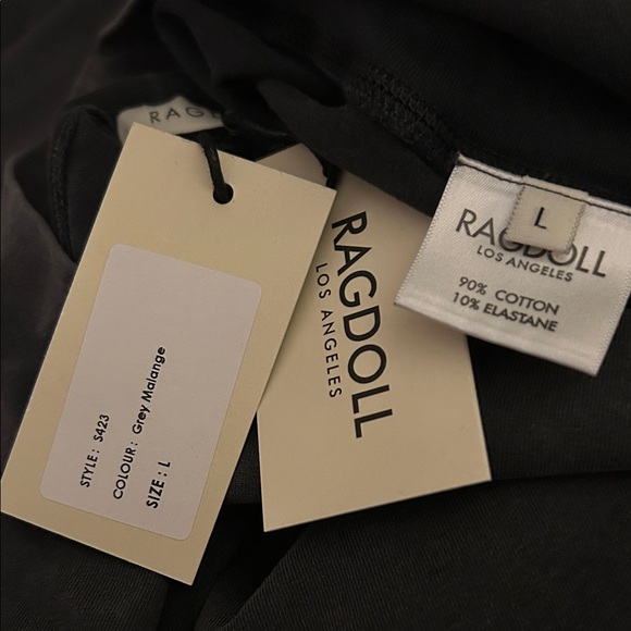 RARE!! Ragdoll LA Grey Malange Flare Pants 30” Inseam NWT! - Picture 4 of 8